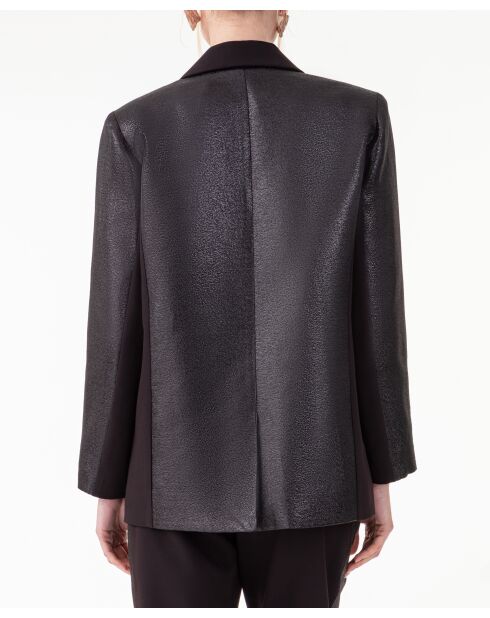 Veste Elowen jacquard noir