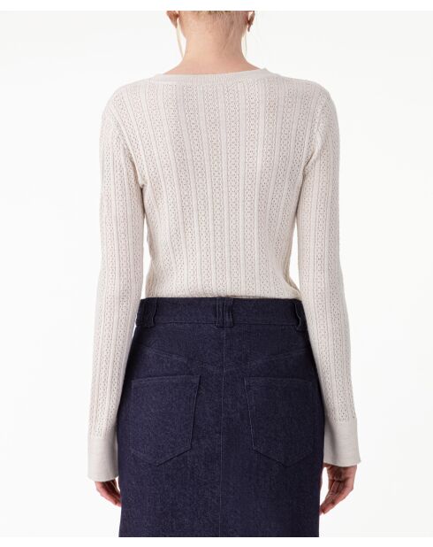 Pull en laine Thalia rouille