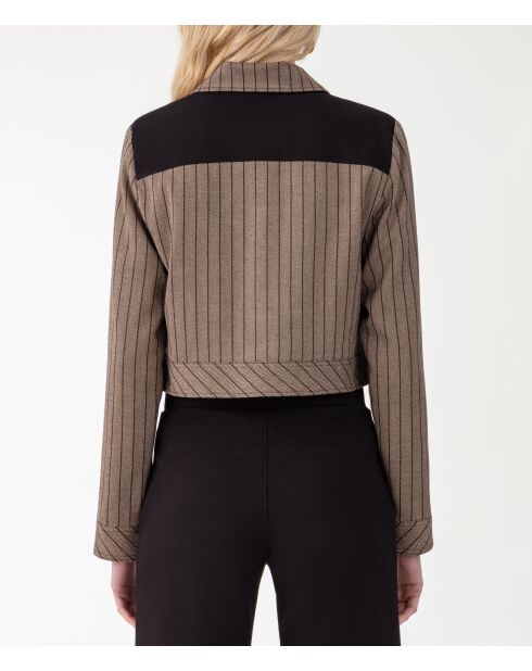 Veste Norelle chevron lurex