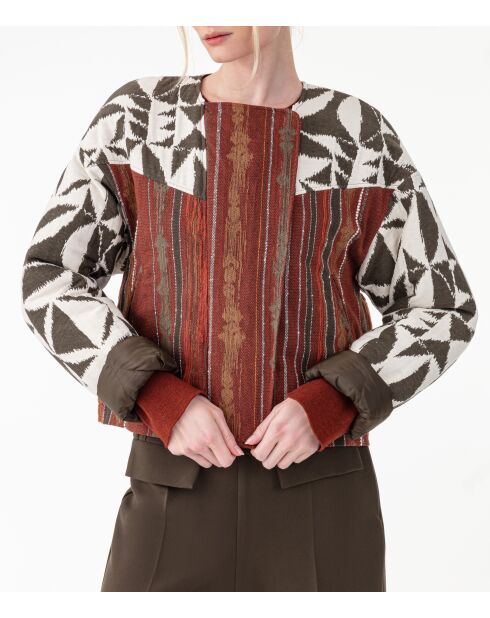 Blouson en coton Rynae cheyenne / jacquard