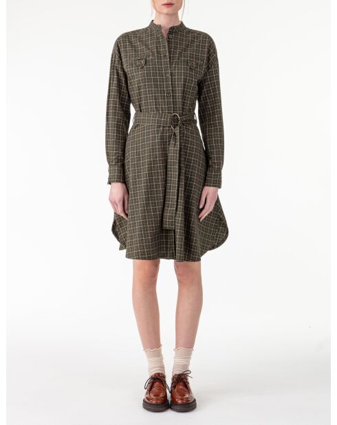 Robe en coton Prim carreaux