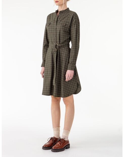 Robe en coton Prim carreaux