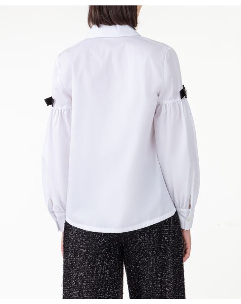 Chemise en coton Erisa blanche