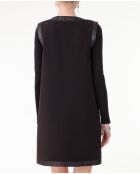 Robe Vera noir/lame