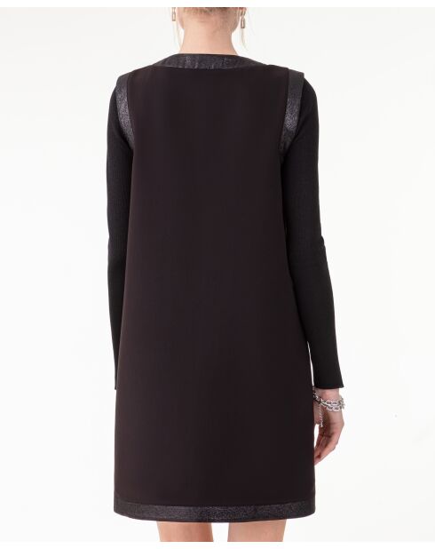 Robe Vera noir/lame
