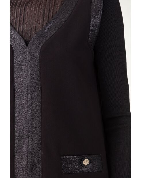 Robe Vera noir/lame
