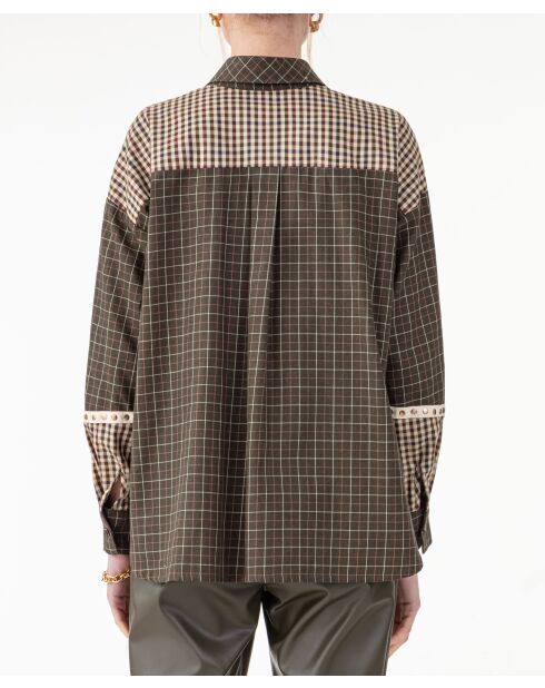 Chemise en coton Minoa carreaux vichy