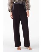 Pantalon Ezekiel noir/lame