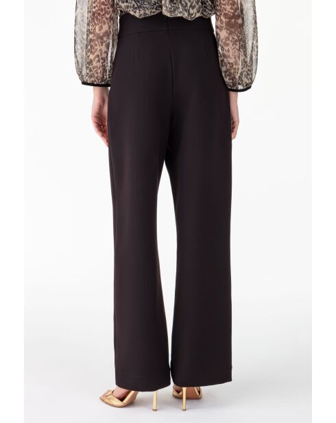 Pantalon Ezekiel noir/lame