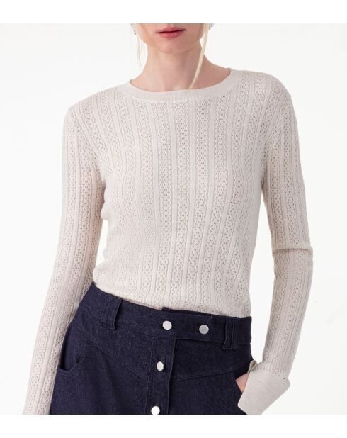 Pull en laine Thalia vert