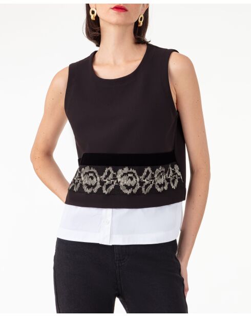 Top Halcy noir