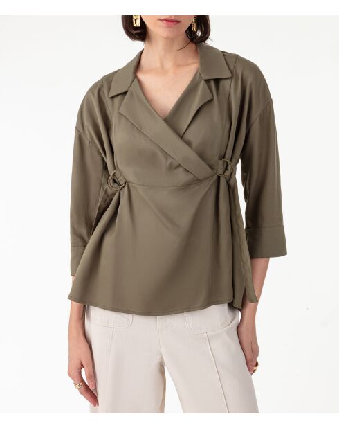 Blouse Zinnia olive