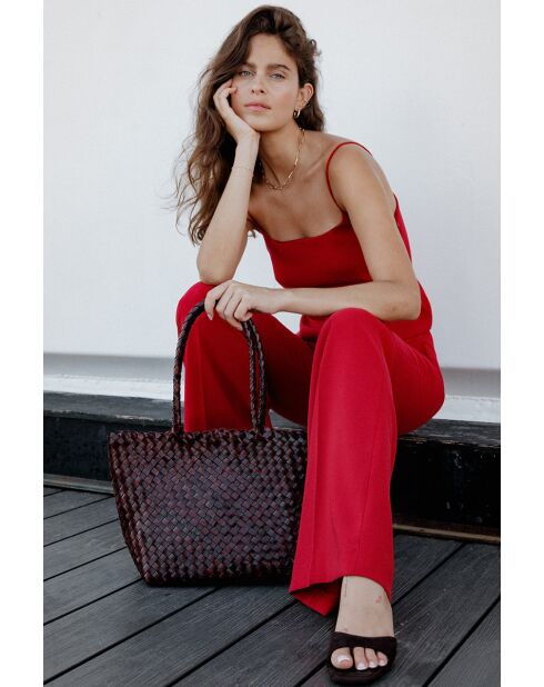 Cabas Romy Medium Cherry