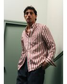 Camicia Calvi rossa e bianca - ROSSO/BIANCO
