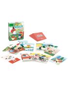 Jeu de 7 familles Les activités des animaux - Michelle Carlslund multicolore - 4 ans et +