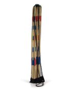 Mikado géant en bois 1 m avec housse de transport - 3 ans et +