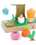 J'apprends à compter les légumes multicolore - 18 mois