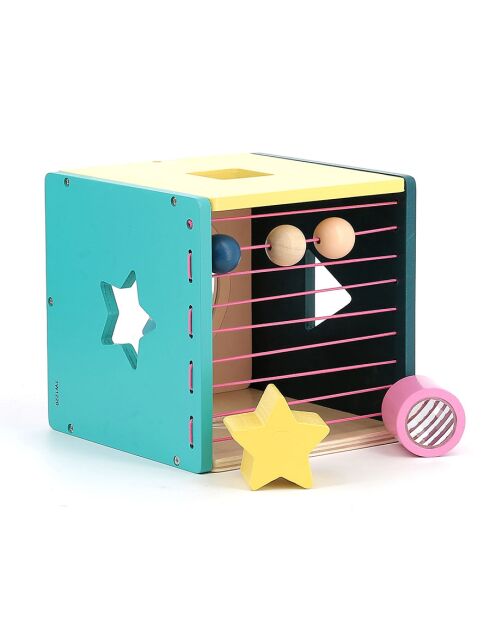 Boite à formes d'éveil Sous la canopée multicolore - 1 an et +