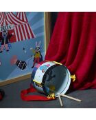 Rainbow metalen trommel - Andy Westface veelkleurig - 3 jaar en +