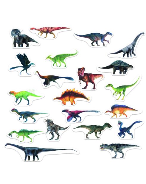 Set van 21 dinosaurusmagneten - Veelkleurig National Museum of Natural History - 3 jaar en +