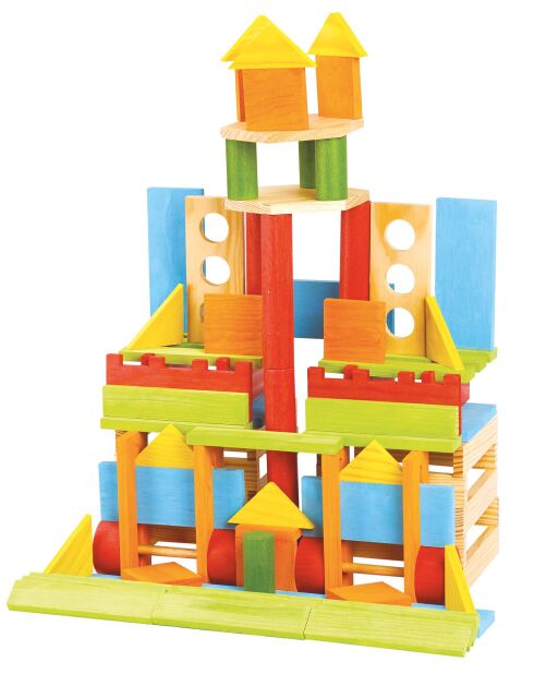 Técap Multiform multicolores 100 pièces - 4 ans et +
