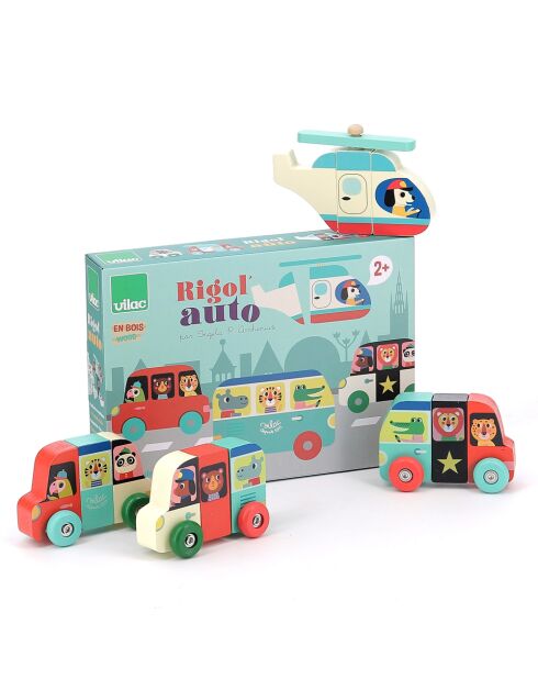 Rigol'auto - Ingela P.Arrhenius multicolore - 2 ans et +