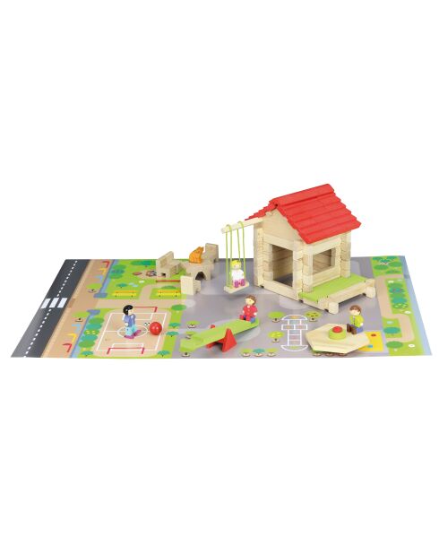 Ma petite école multicolores - 77 pièces - 3 ans et +