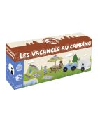 Vacanze in campeggio multicolore - 3 anni e più