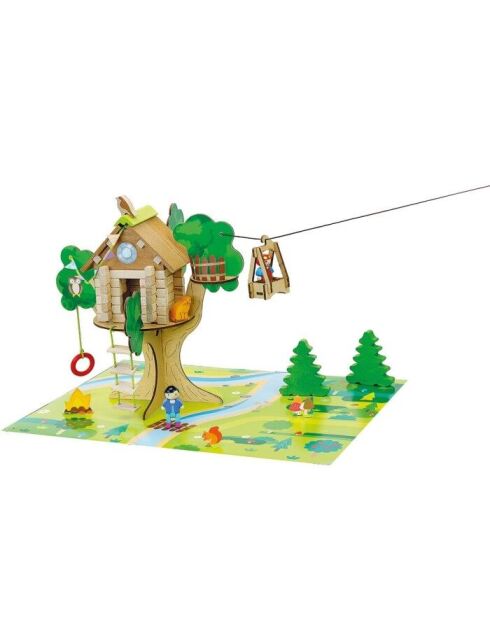 De boomhut en zijn zipline - 70 stuks * HC