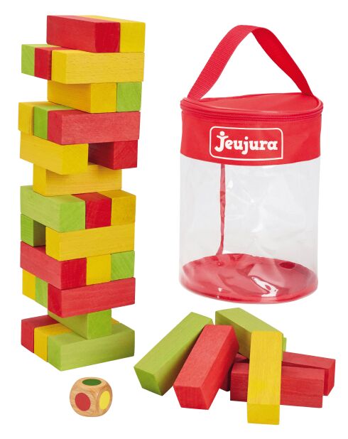 Grote geel/groen/rode helse toren - 3 jaar en +