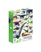 500-teiliges Dinosaurier-Puzzle - Nationalmuseum für mehrfarbige Naturgeschichte - ab 8 Jahren