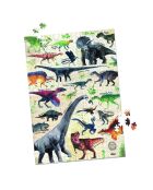 500-teiliges Dinosaurier-Puzzle - Nationalmuseum für mehrfarbige Naturgeschichte - ab 8 Jahren