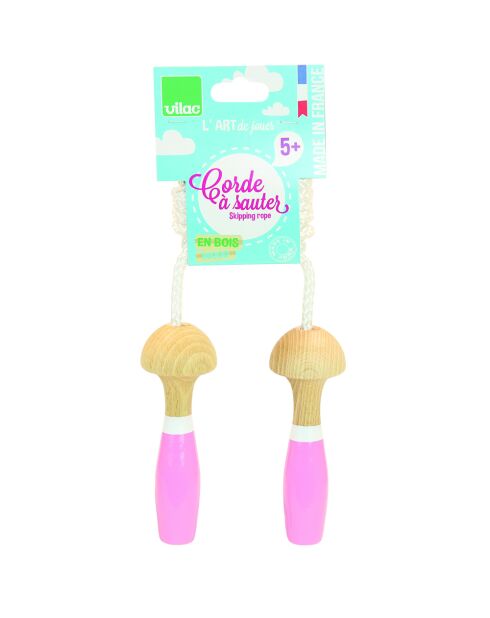 Bi-roze springtouw - 5 jaar en +