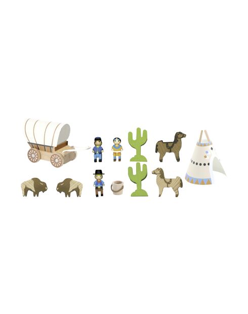 Far West multicolores - 3 ans et +