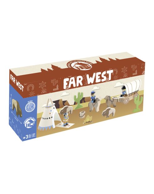 Wild West multicolor - 3 años y más