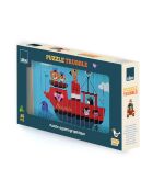 Puzzle Trubble Transport - Ingela P.Arrhenius azul cielo - 5 años y más