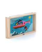 Puzzle Trubble Transport - Ingela P.Arrhenius azul cielo - 5 años y más