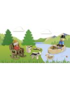 Fin de semana de pesca multicolor: 3 años y más