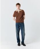 Numana braunes Poloshirt - BRAUN