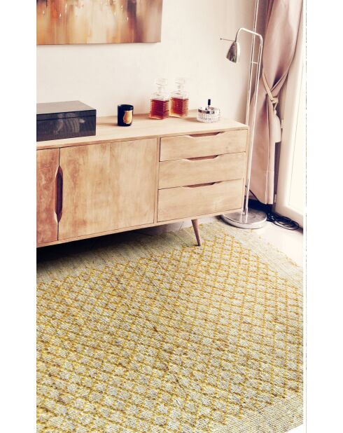 Tapis Ronan doré - 190x290 cm