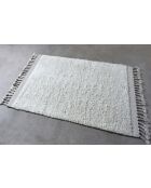 Alfombra Wigan de lana marfil/beige - 160x230 cm
