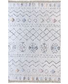 Seabert katoenen vloerkleed ivoor/multi - 120x180 cm
