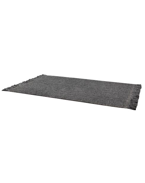 Kulti grijs wollen vloerkleed - 200x290 cm