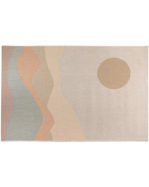Nell meerkleurig vloerkleed voor buiten - 120x170 cm