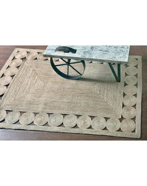 Alfombra natural Begonia - 160x230 cm