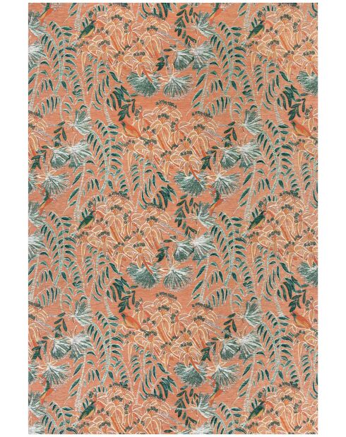 Alfombra Nona melocotón - 155 x 230 cm