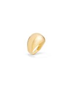 Bague en argent 925 plaqué or 18 carats Viva Gold Maxi doré