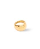 Bague en argent 925 plaqué or 18 carats Viva Gold Maxi doré