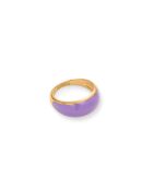 Bague en argent 925 plaqué or 18 carats Viva Lavender Mini lavande