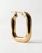 Boucles d'oreilles en argent 925 plaqué or 18 carats Copenhagen Mini Gold doré